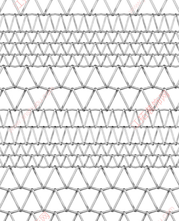 疏密纹螺旋装饰网